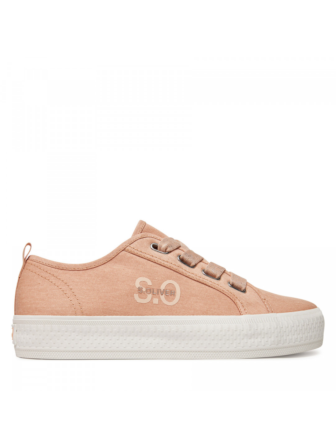 Sneakersy s Oliver 5-23611-44 Oranžová